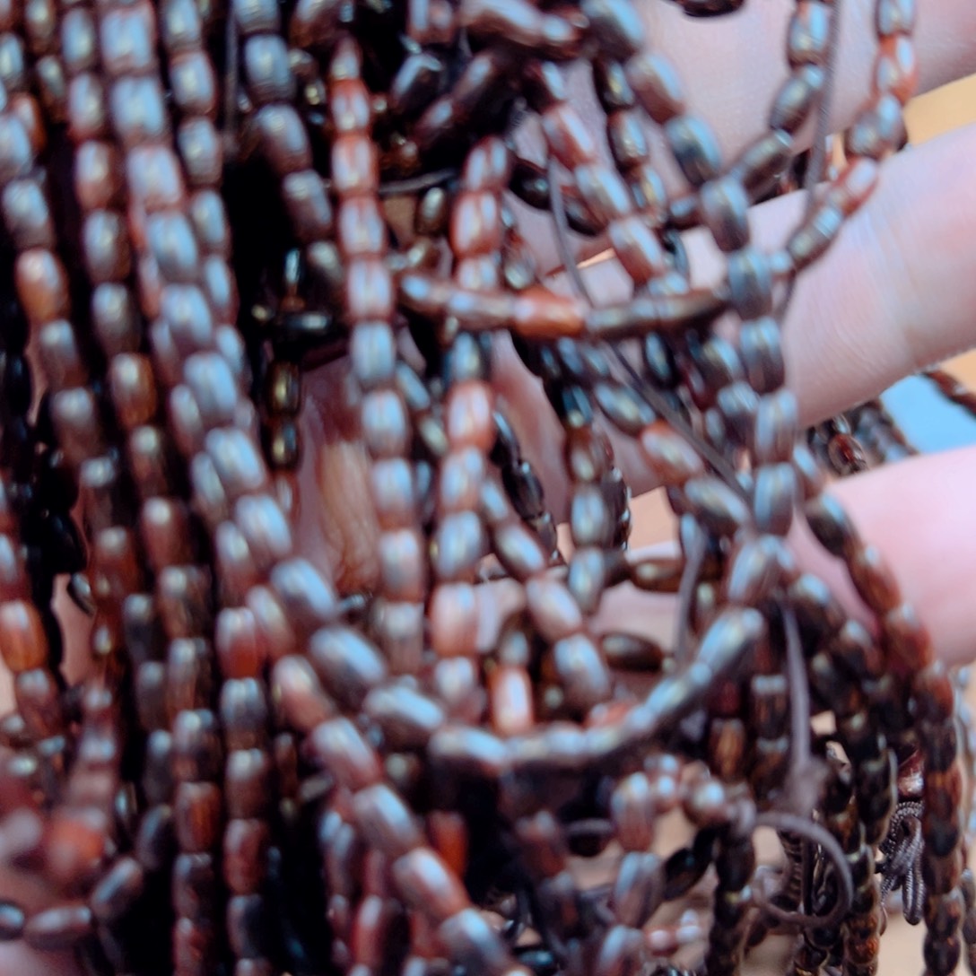 小叶紫檀手串/手链5x4干磨福利送