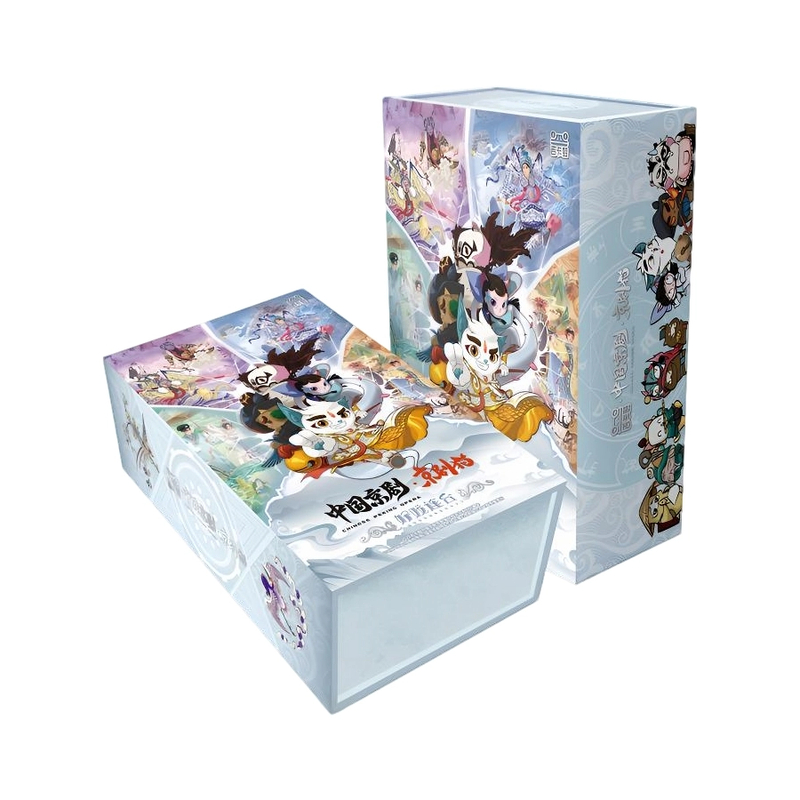 （抓猫和叠叠）吉卡蛙x中国京剧x京剧猫《好戏连台》系列卡牌收藏盲盒