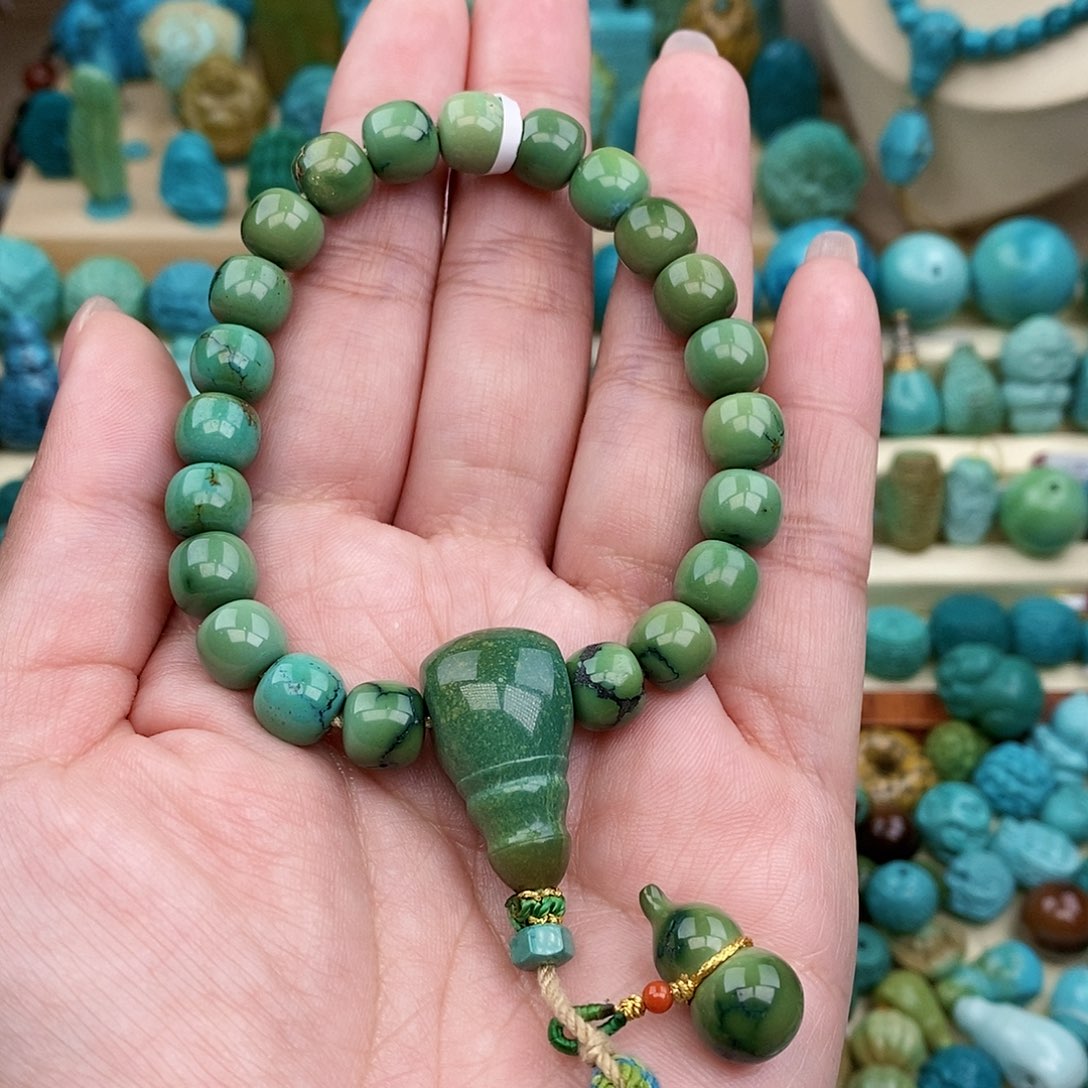 绿松石珠宝奇石未镶嵌