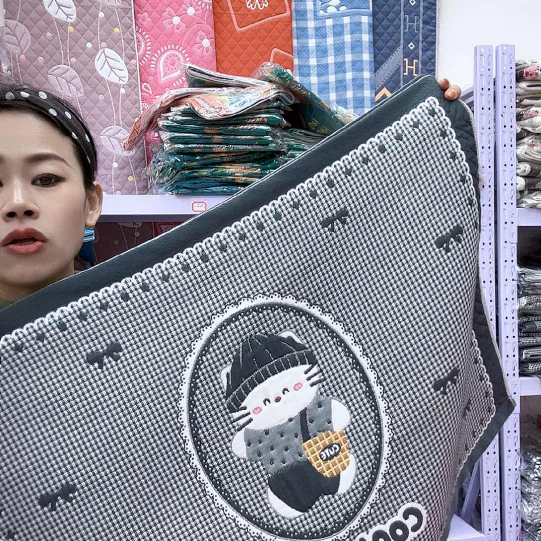 棉灰色小白猫纯棉