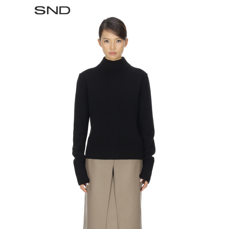 【CARVEN 设计师品牌】SND AW25 高领开衫