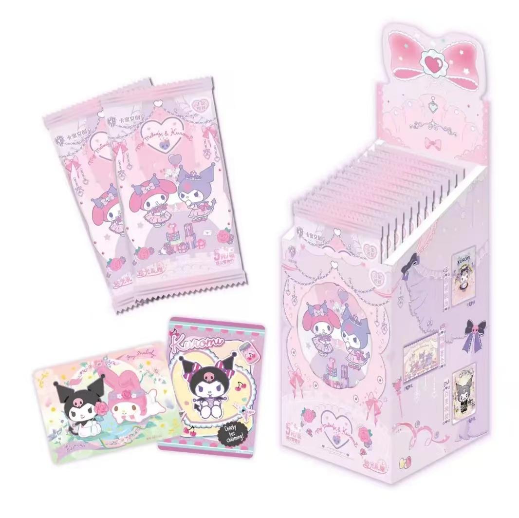 【新人浮浮】卡宝文创三丽鸥美乐蒂库洛米双人收藏卡牌（默认代拆）