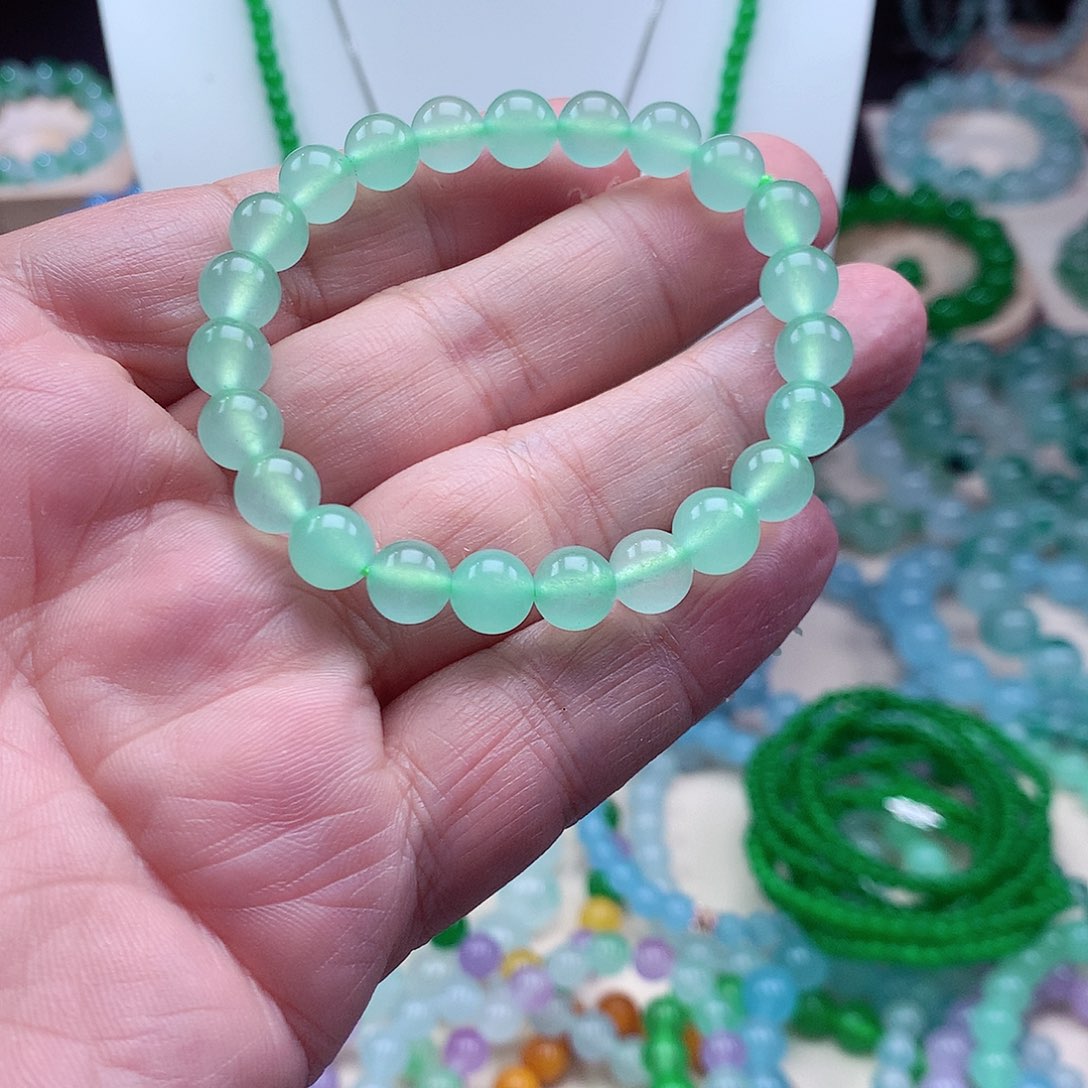 小***剧卡8圆珠手串项链男女款