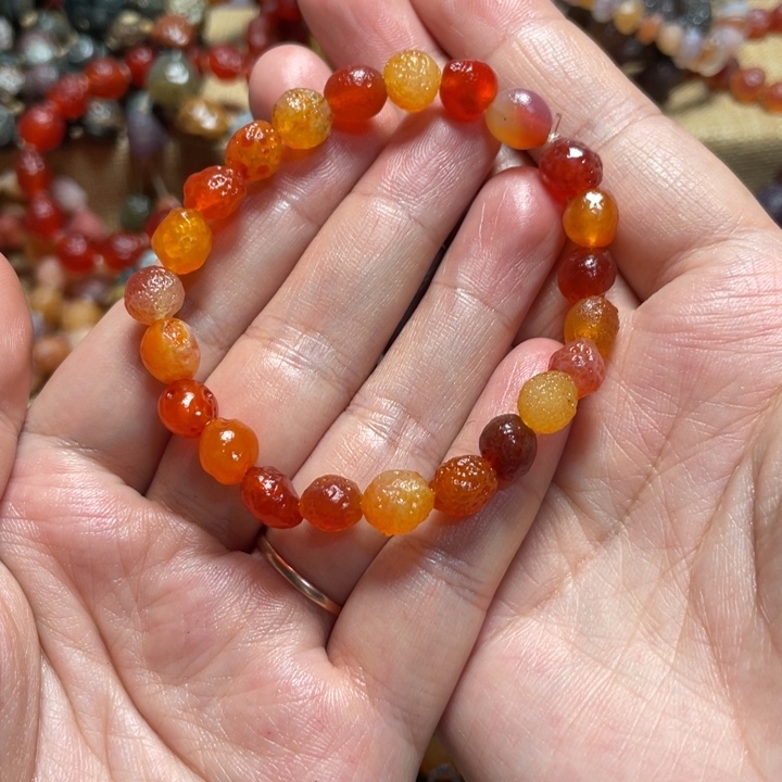 玛瑙/玉髓合金手链