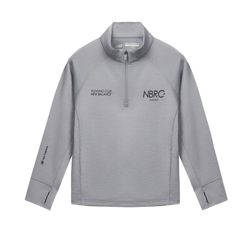 New Balance nb童装男女儿童25年春新款时尚半拉链卫衣ND7DF1Z083