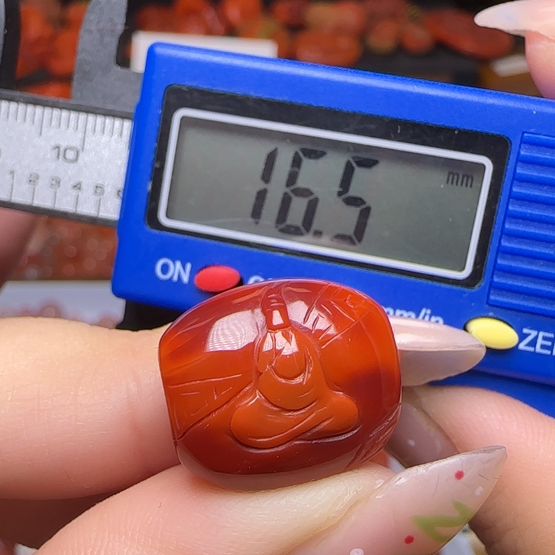 南红玛瑙未镶嵌颈饰