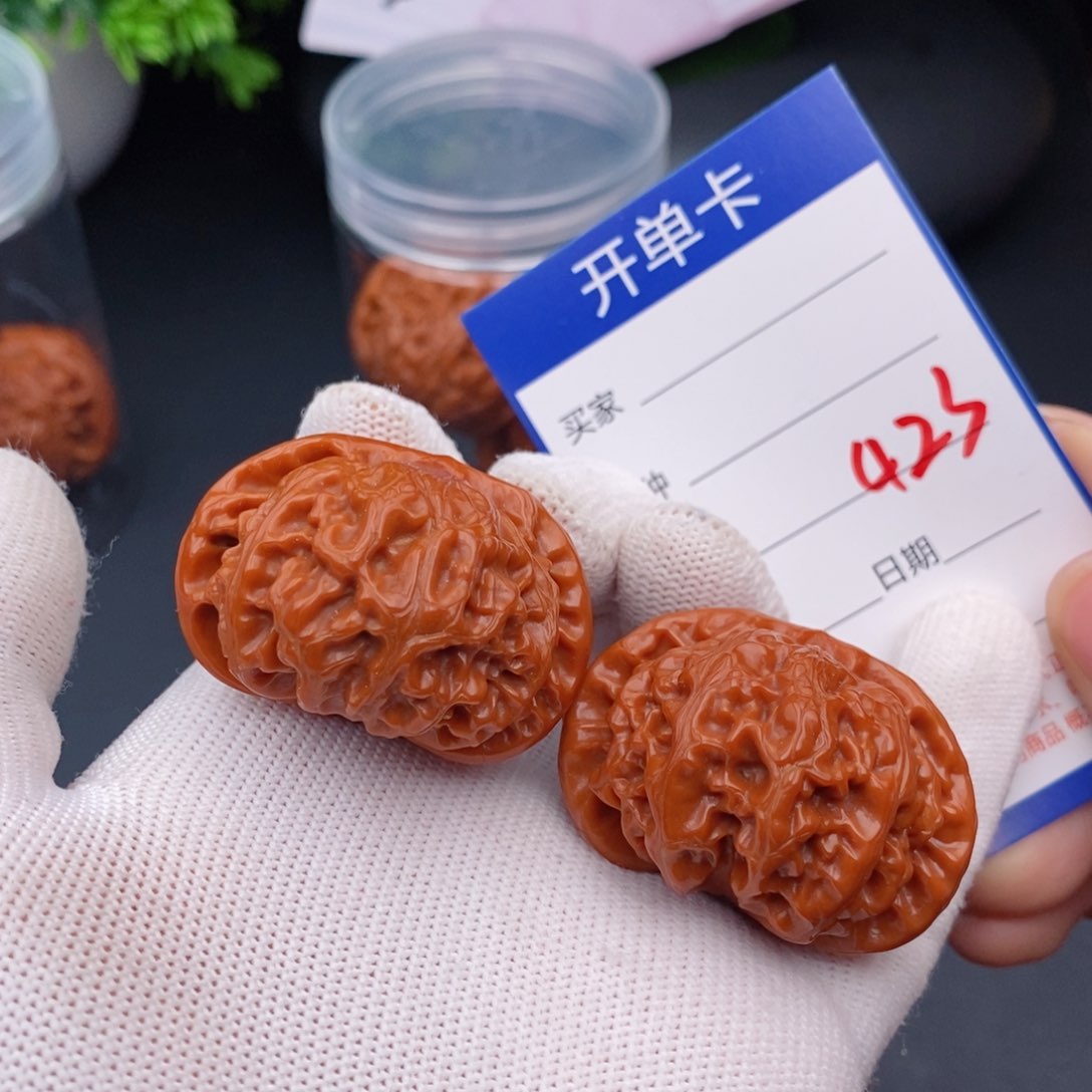 文玩核桃把件42宫灯423