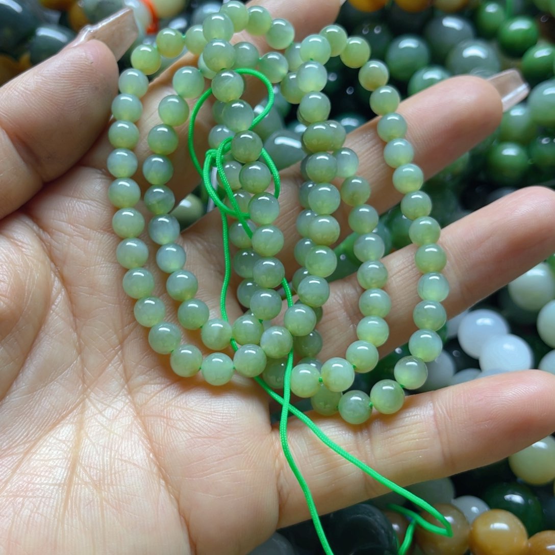 和田玉手链未镶嵌