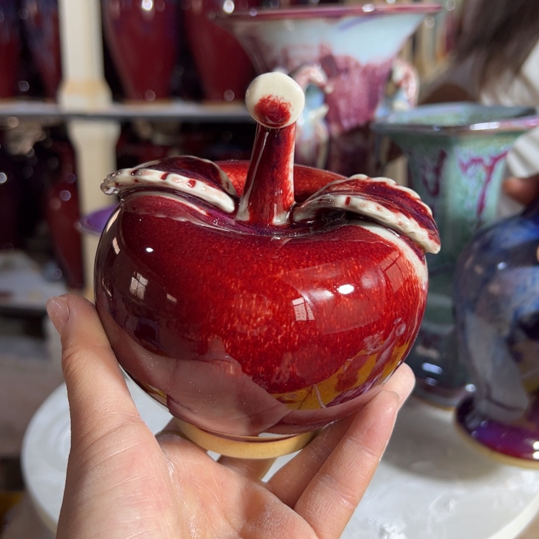 摆件郑家钧窑摆件