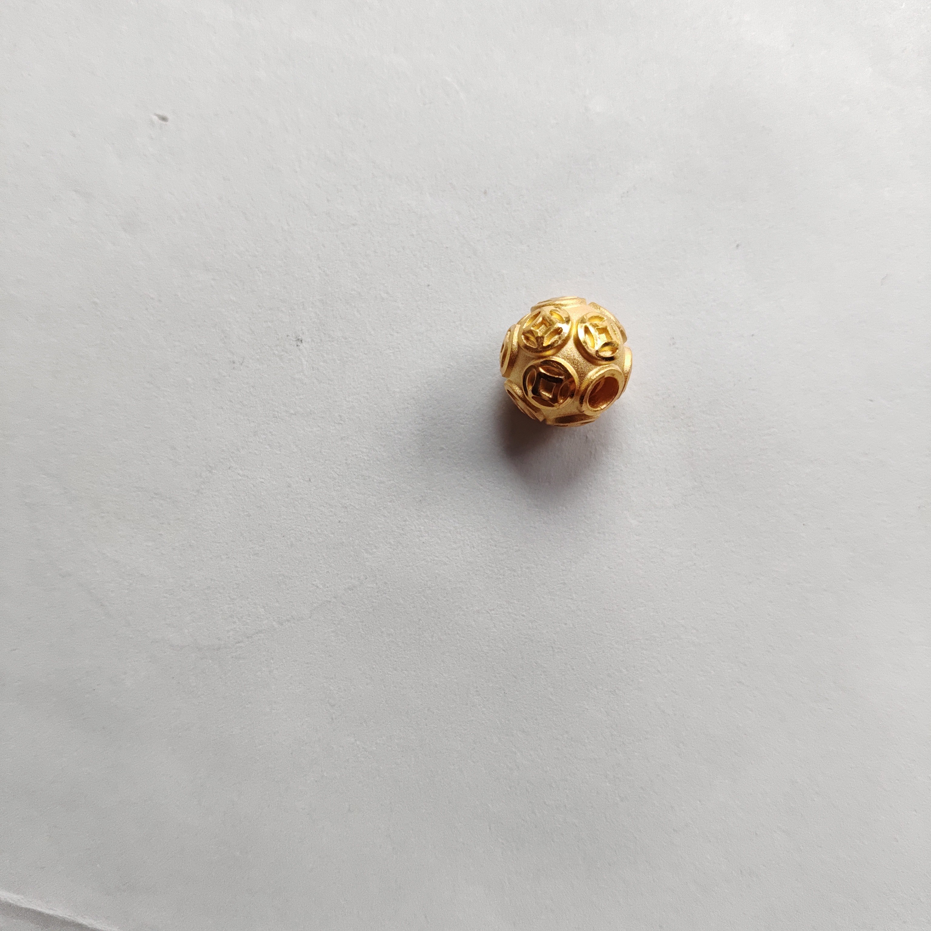 金元宝足金999貔貅珠子首饰