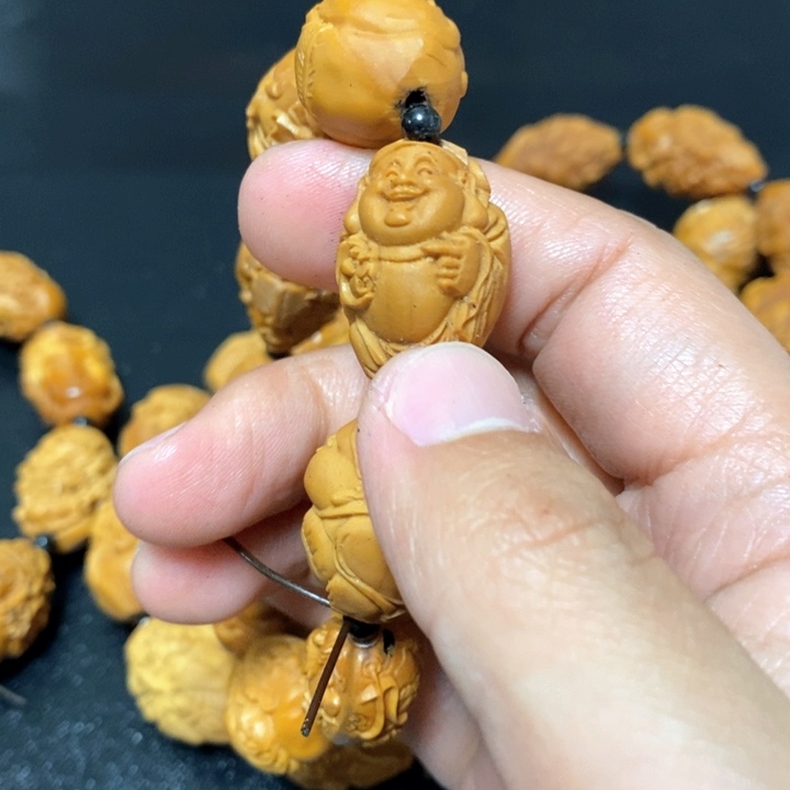 橄榄核手串/手链橄榄微瑕财神