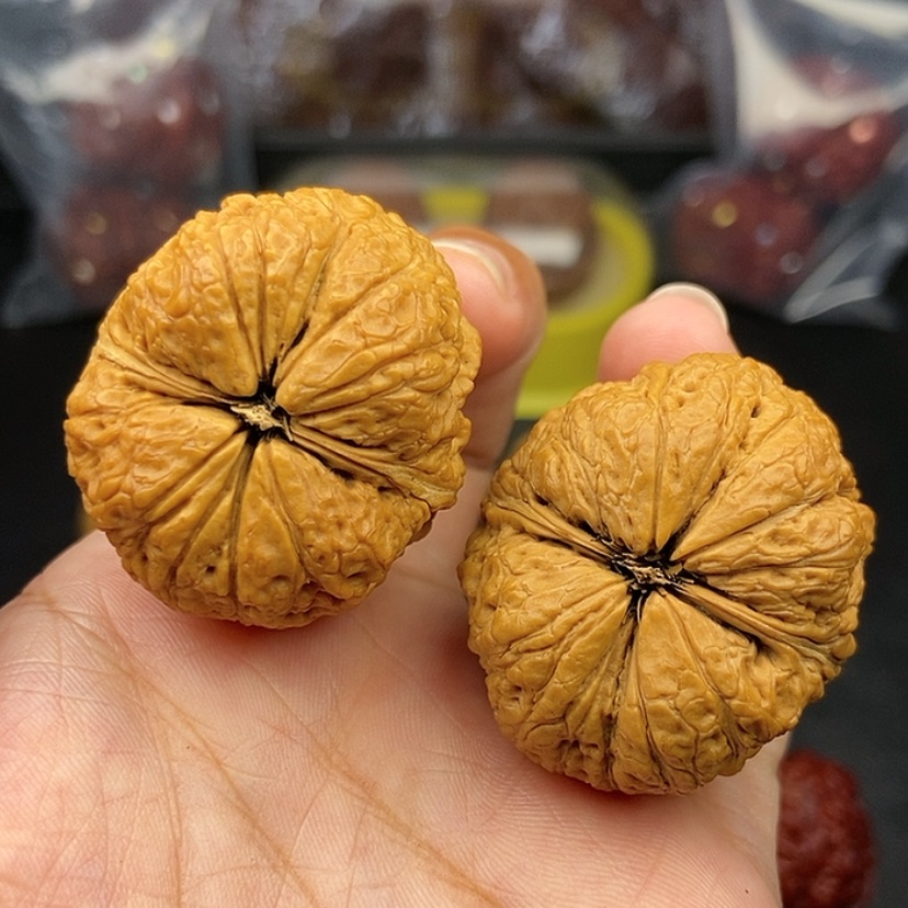 【闪购商品】把件文玩核桃37尺蛇皮球