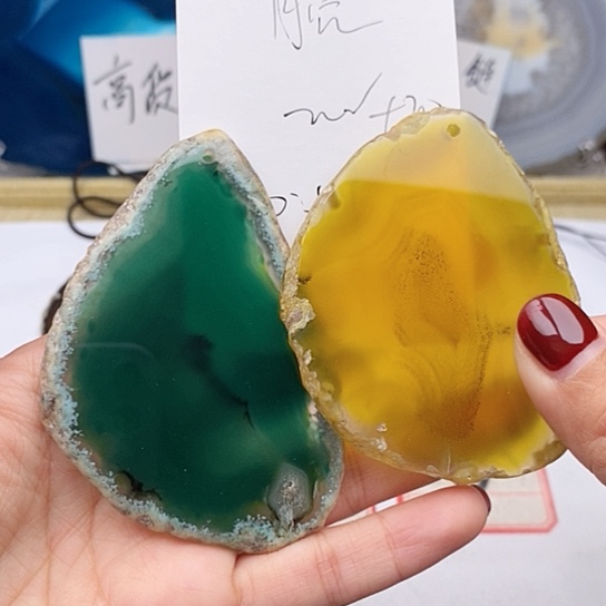 玛瑙/玉髓颈饰未镶嵌月****6