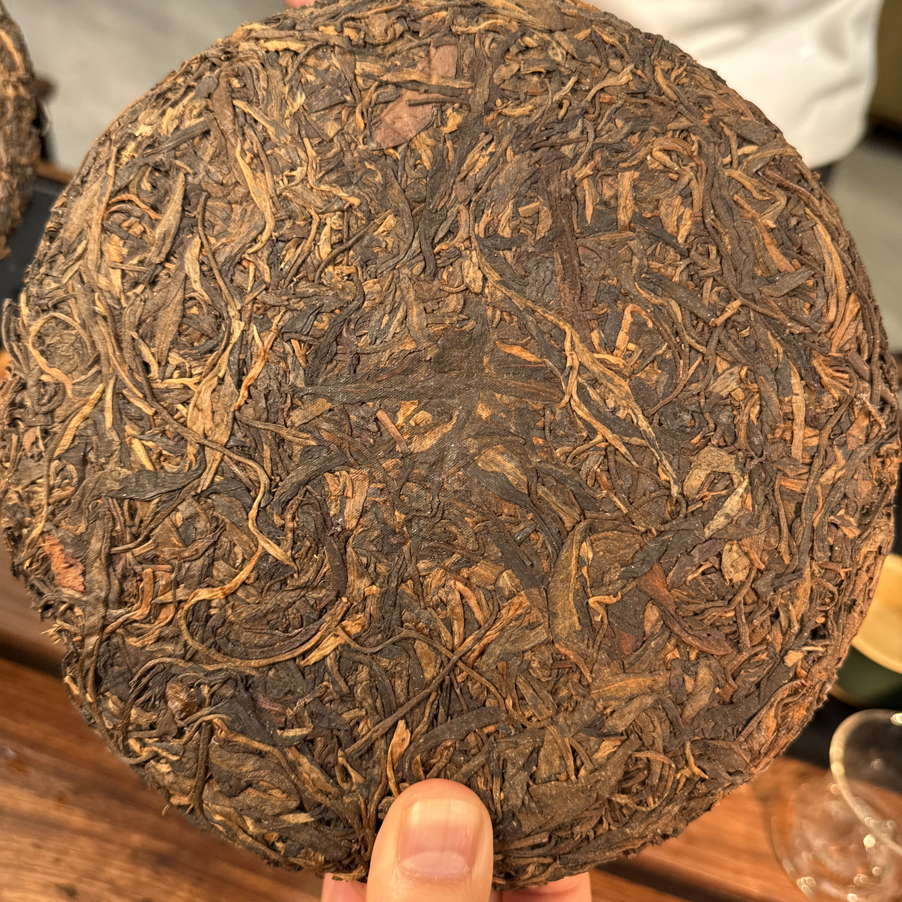 【1027】天成裸饼 普洱茶生茶 320g