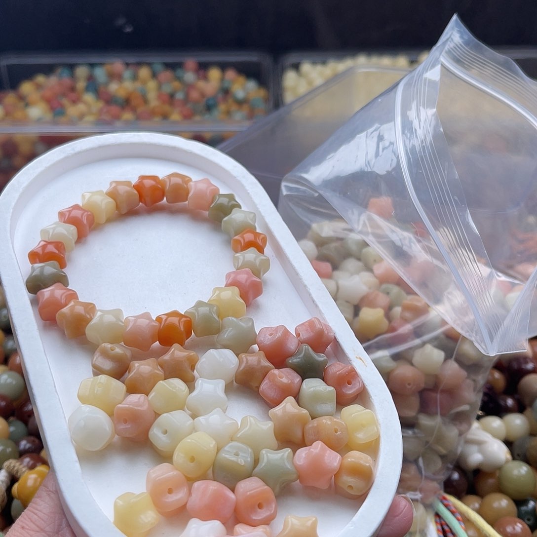 白玉菩提吊坠C/12mm/20+5颗