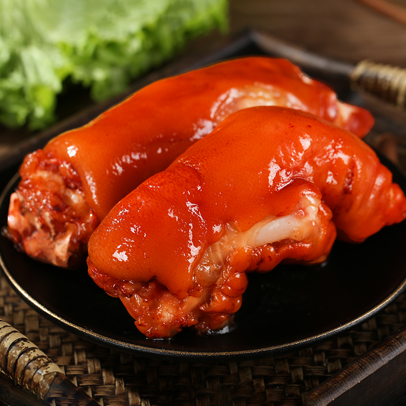 【买3只送2只】整只装山东酱卤猪蹄500克/只到手5只即食熟食