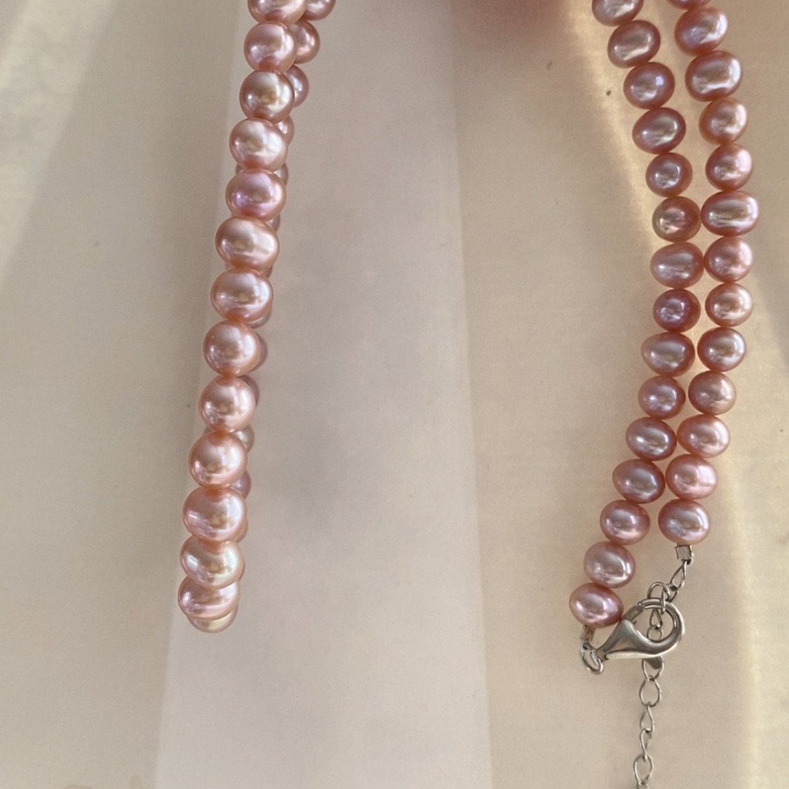 【闪购商品】淡水珍珠颈饰银S925镶嵌