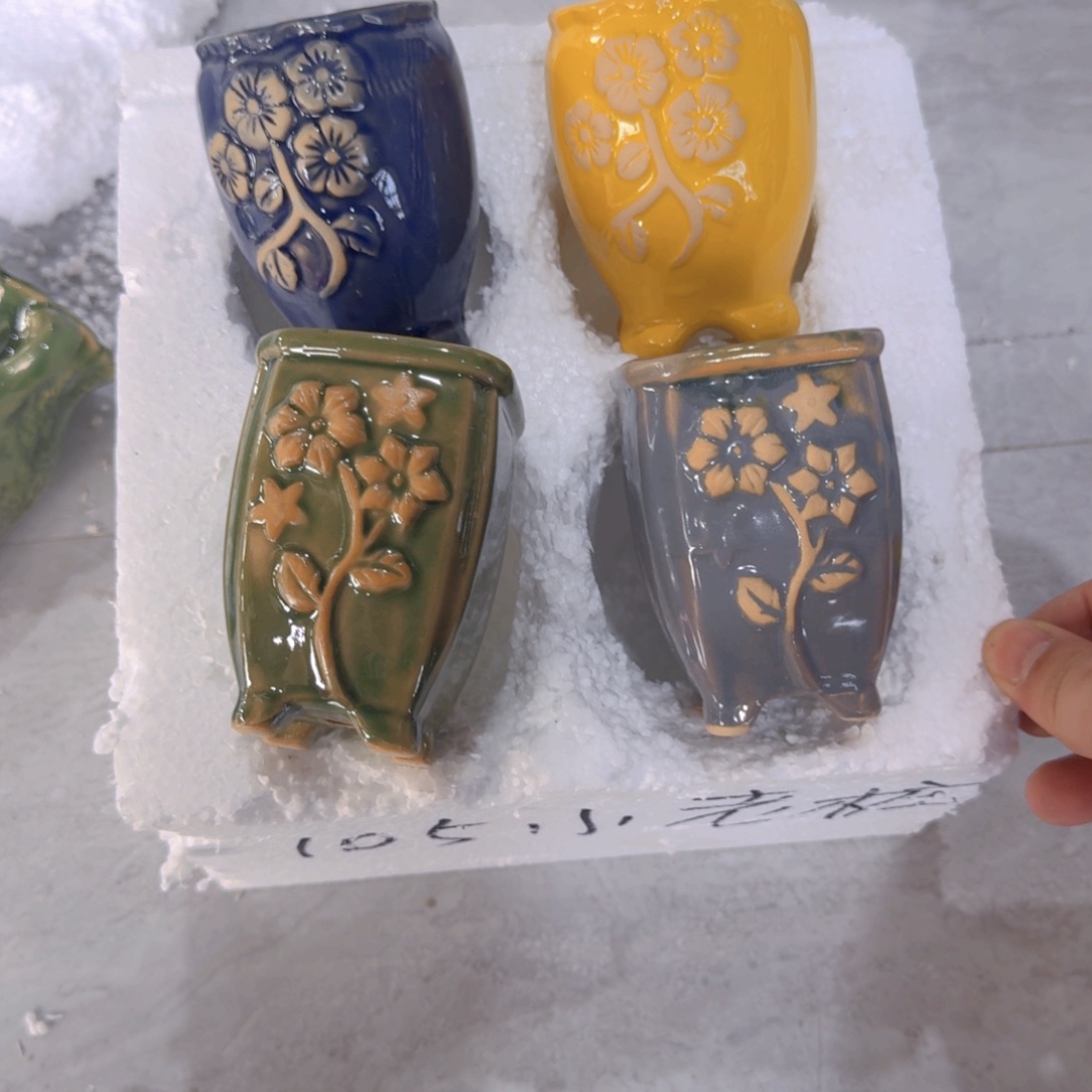 紫砂花盆粗陶盆醋