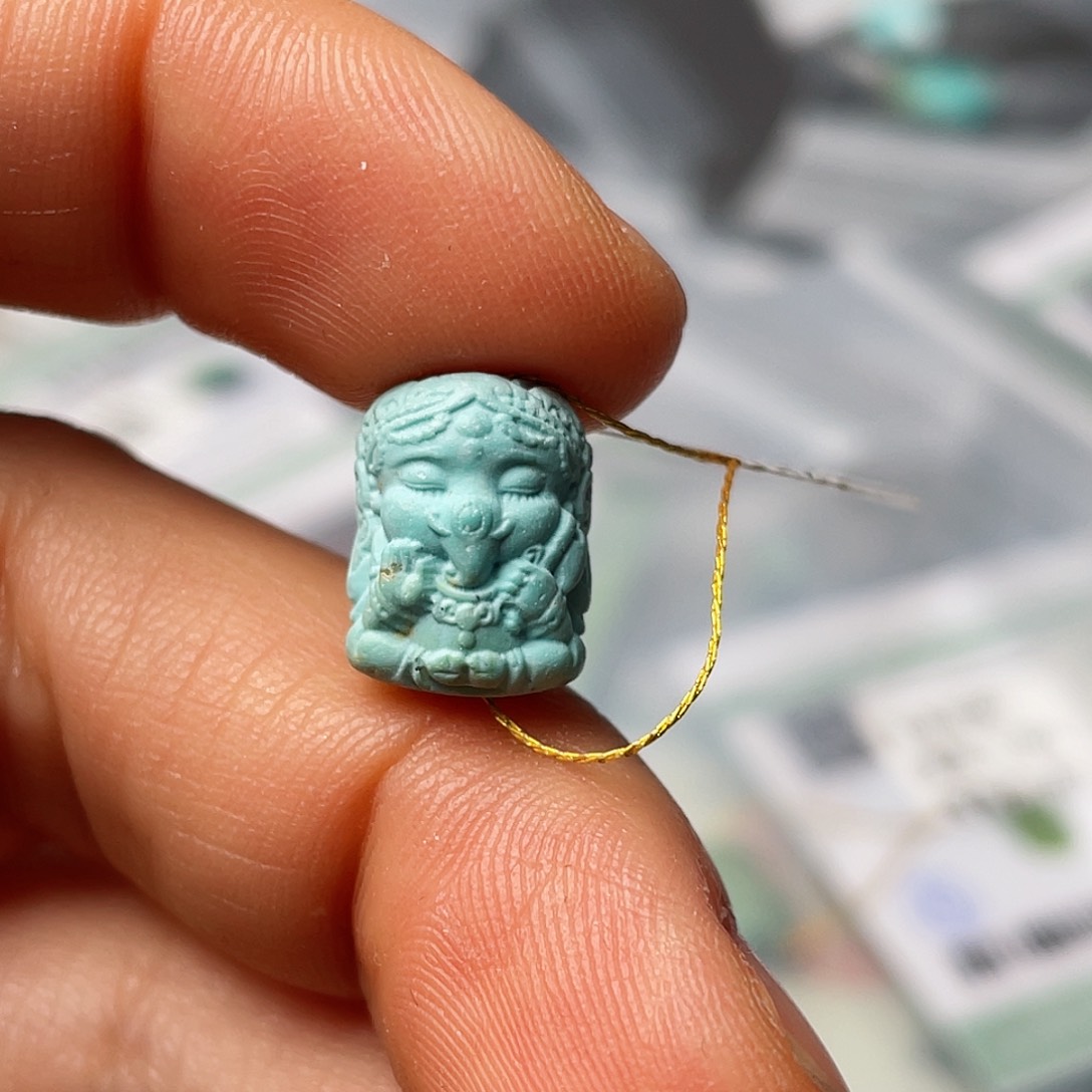 绿松石珠宝半成品未镶嵌