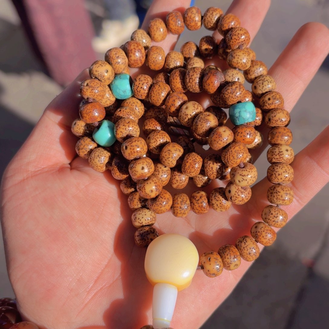 星月菩提吊坠好看的喜欢带回家