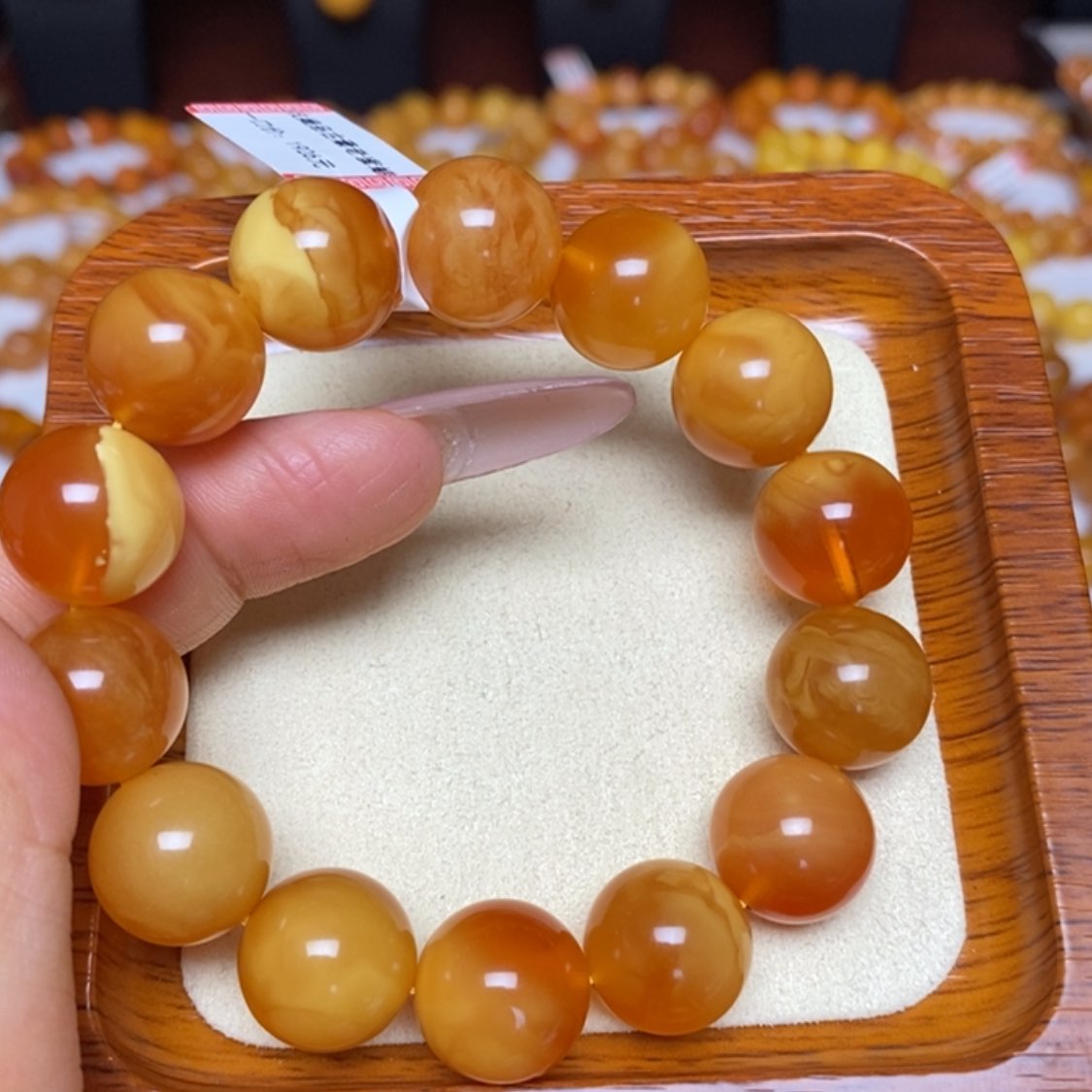 【闪购商品】蜜蜡手链未镶嵌手串