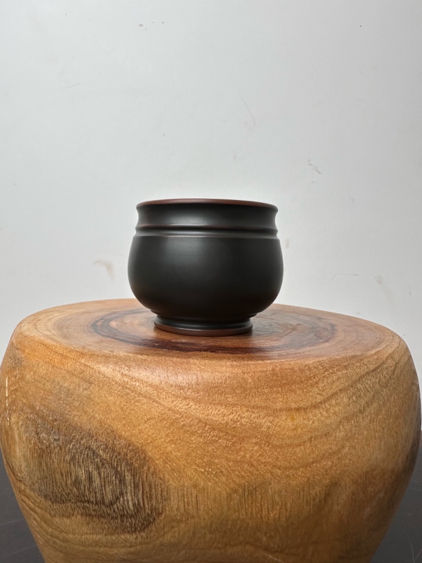 坭兴陶罗汉杯高档手工茶具主人杯