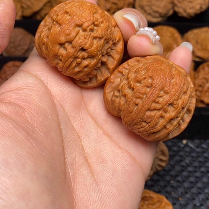 吊坠文玩核桃秦岭野生121