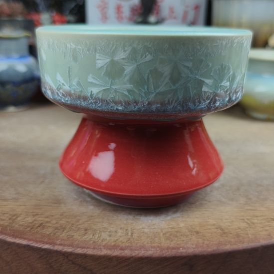 景德镇手工高温陶瓷：内口10高9.5