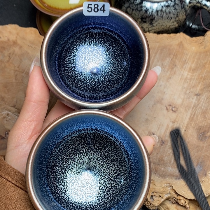 茶盏建窑建盏主人杯584微瑕