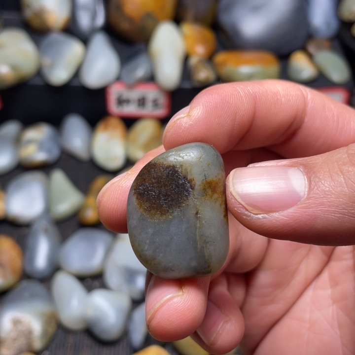 和田玉未镶嵌挂件12