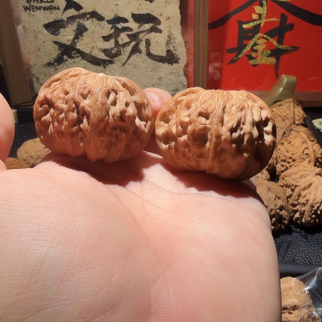 文玩核桃吊坠46磨盘正磨