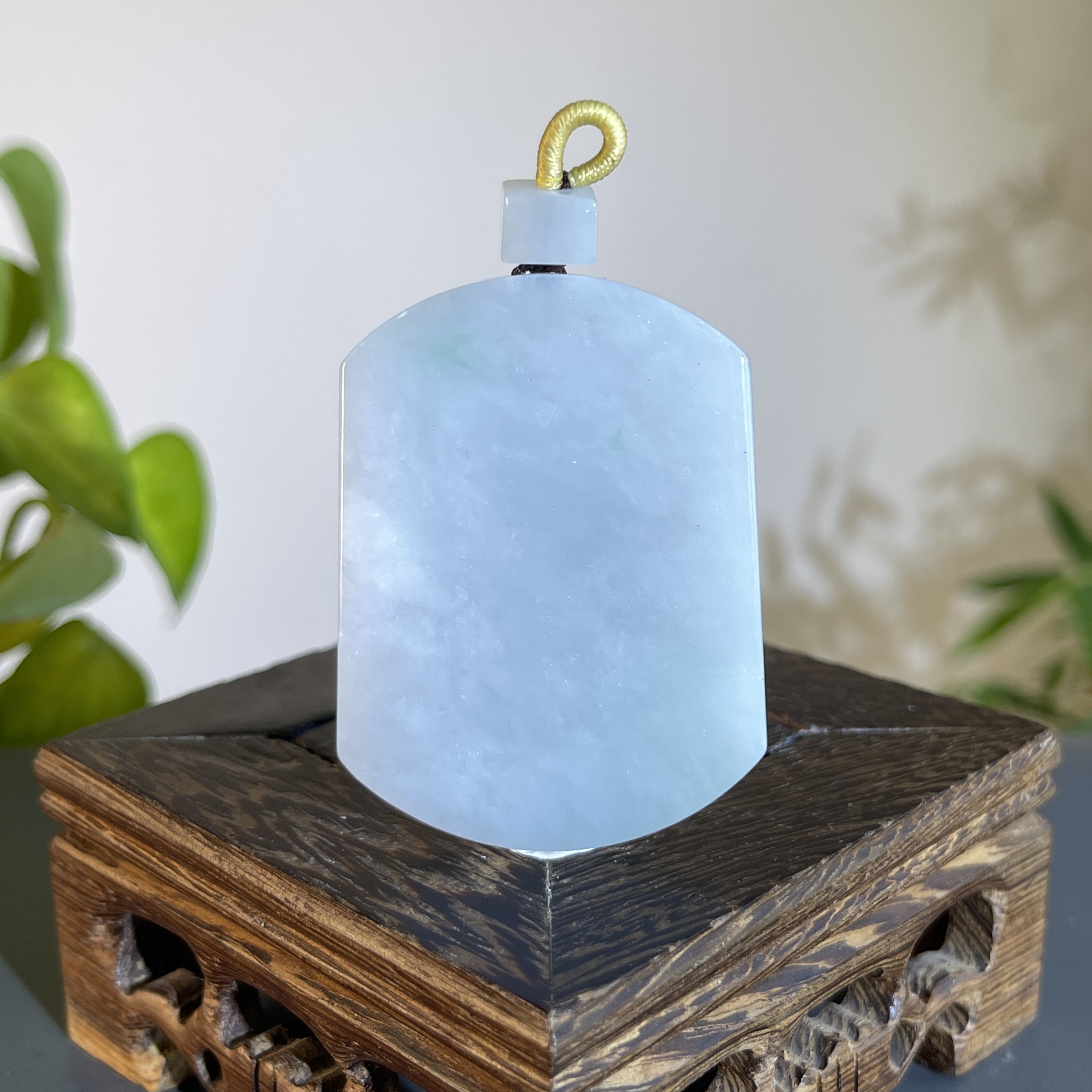 JCB15-24  天然缅甸A货翡翠  无事牌