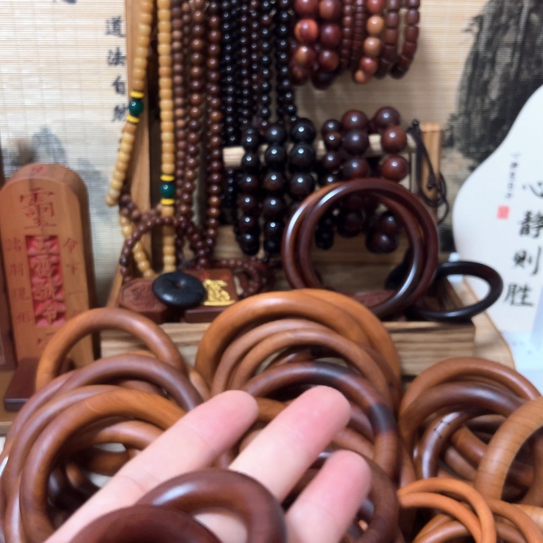 悦***糕2.5内径枣木老料乾坤圈