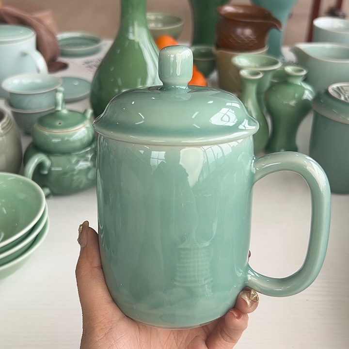 小米茶器龙泉青瓷