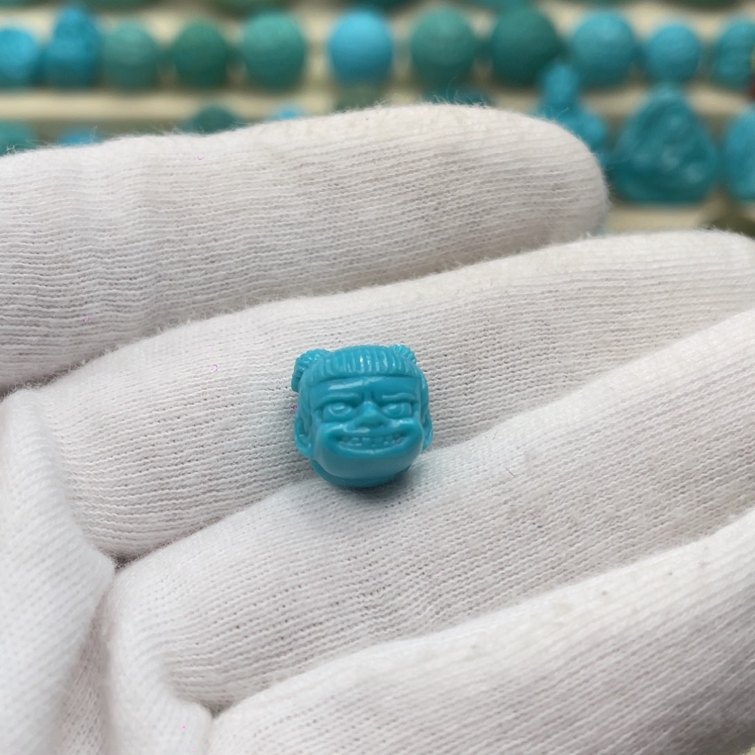 绿松石未镶嵌颈饰卡11