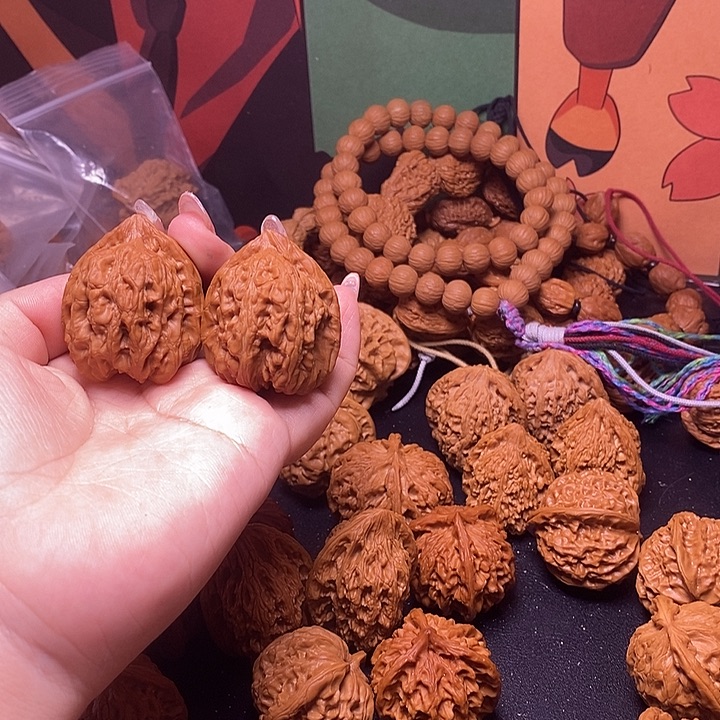 核桃手串/手链赤龙鸡心38