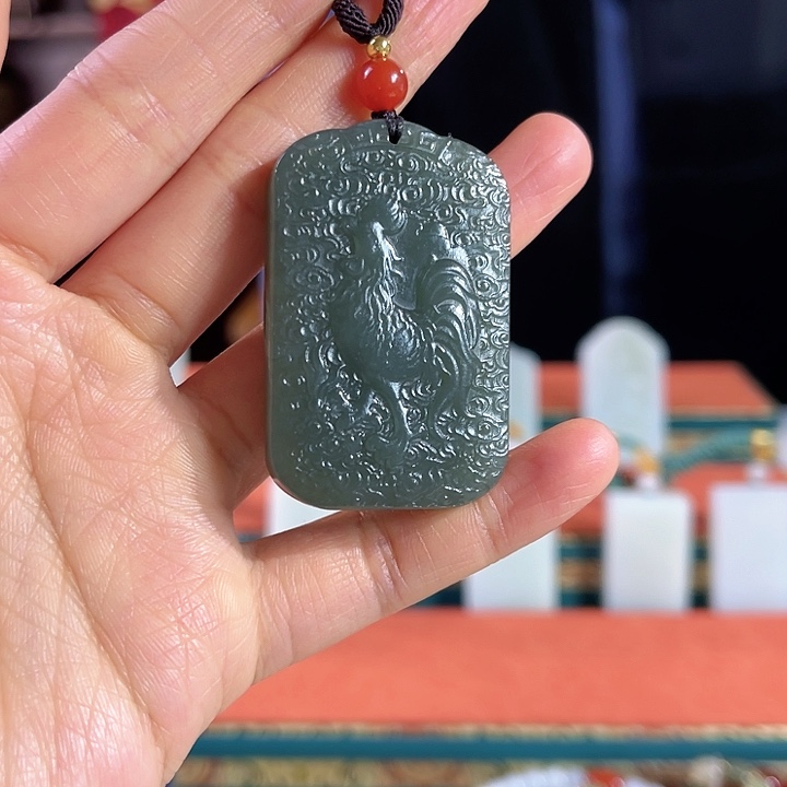 和田玉吊坠未镶嵌