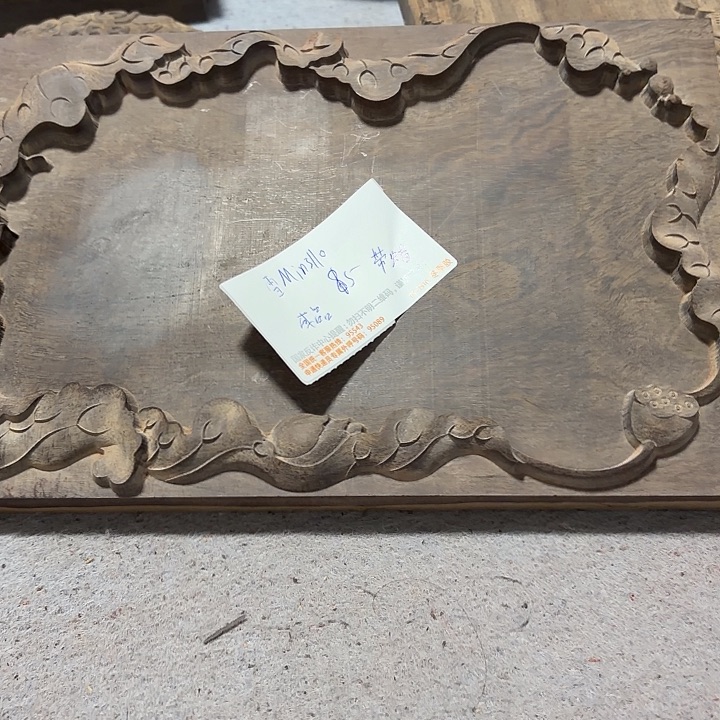 雪***0风车木（黑檀木）瑕疵底座