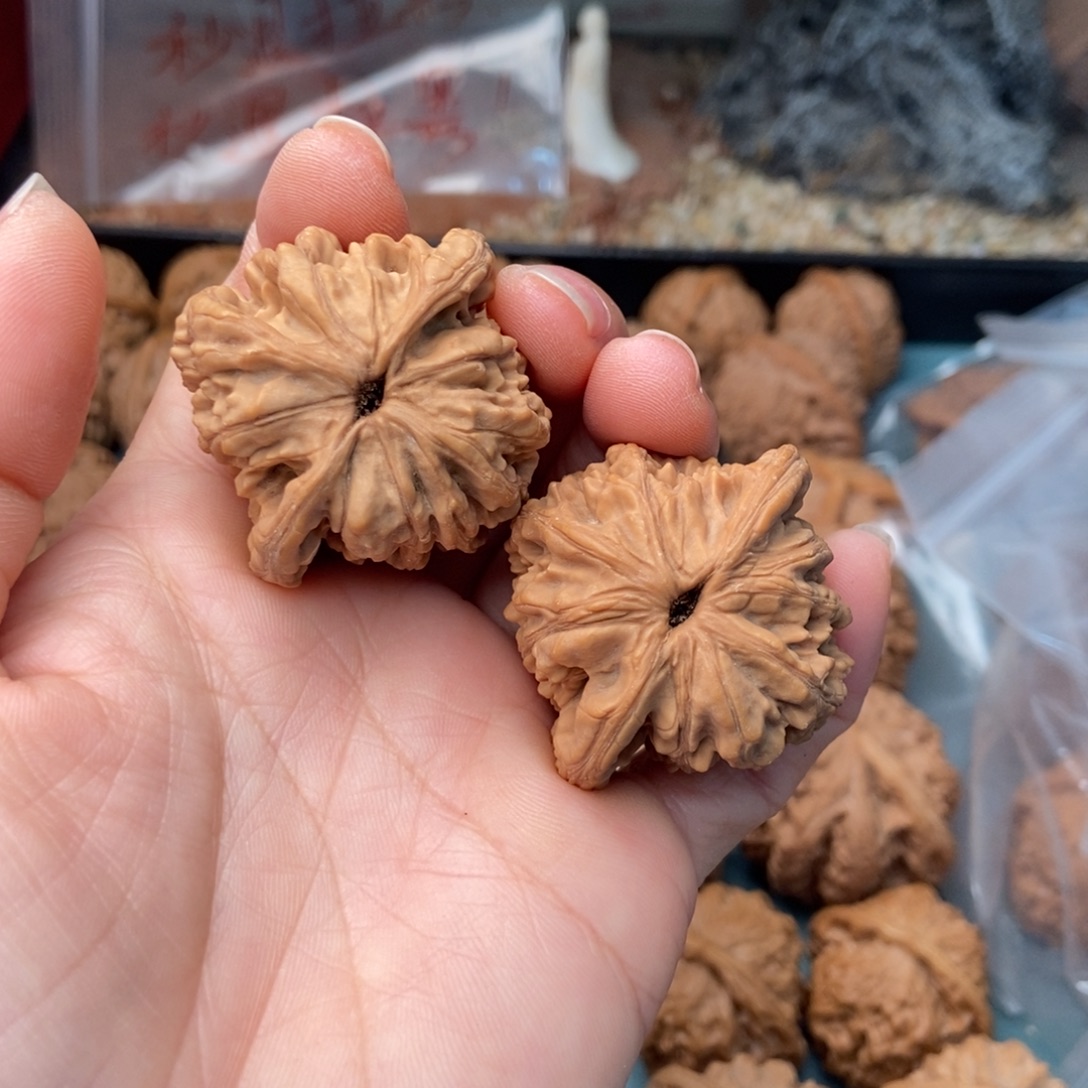 平***店文玩核桃把件虎头16