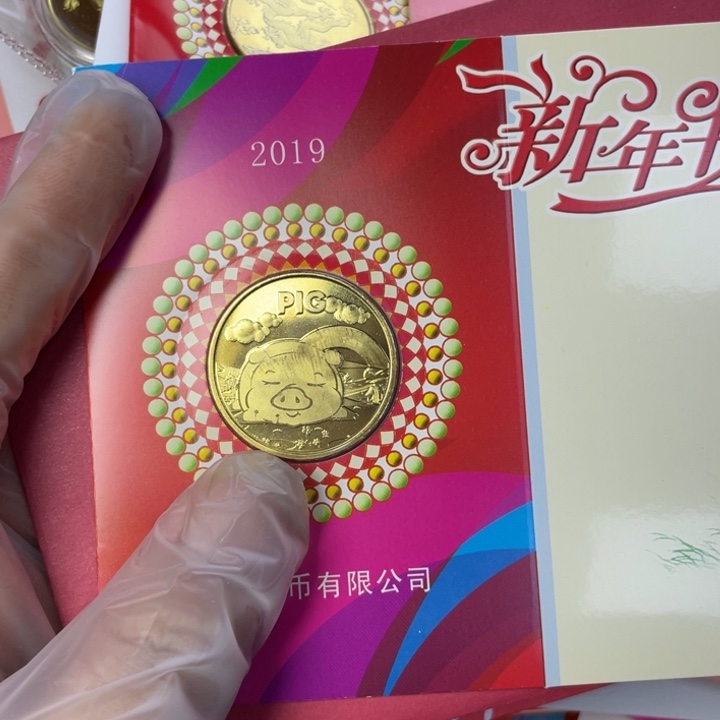 其他普通金属19年生肖猪