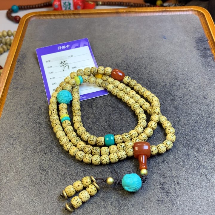 星月菩提吊坠多圈