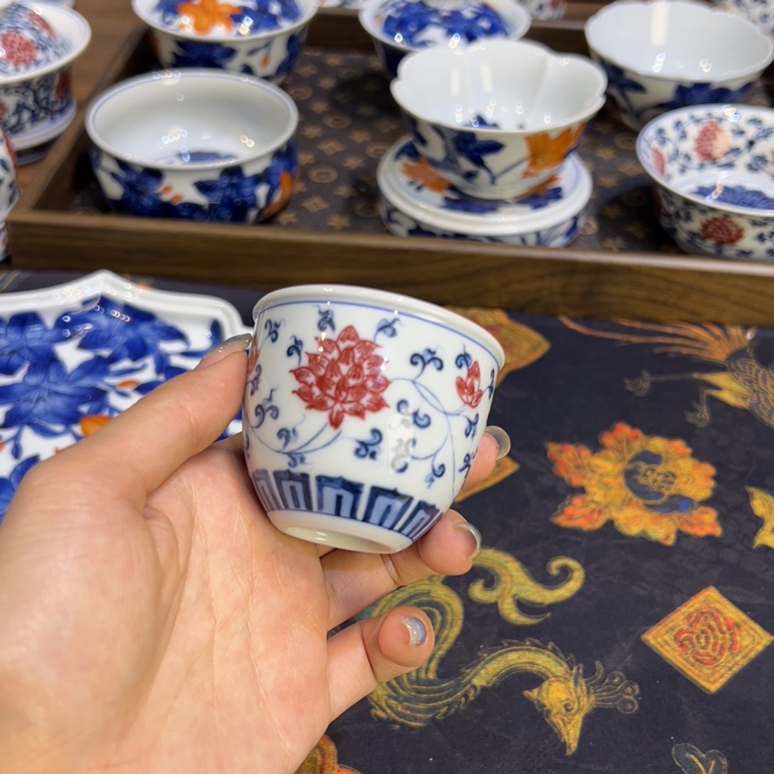 摆件陶瓷景德镇陶瓷百宝箱