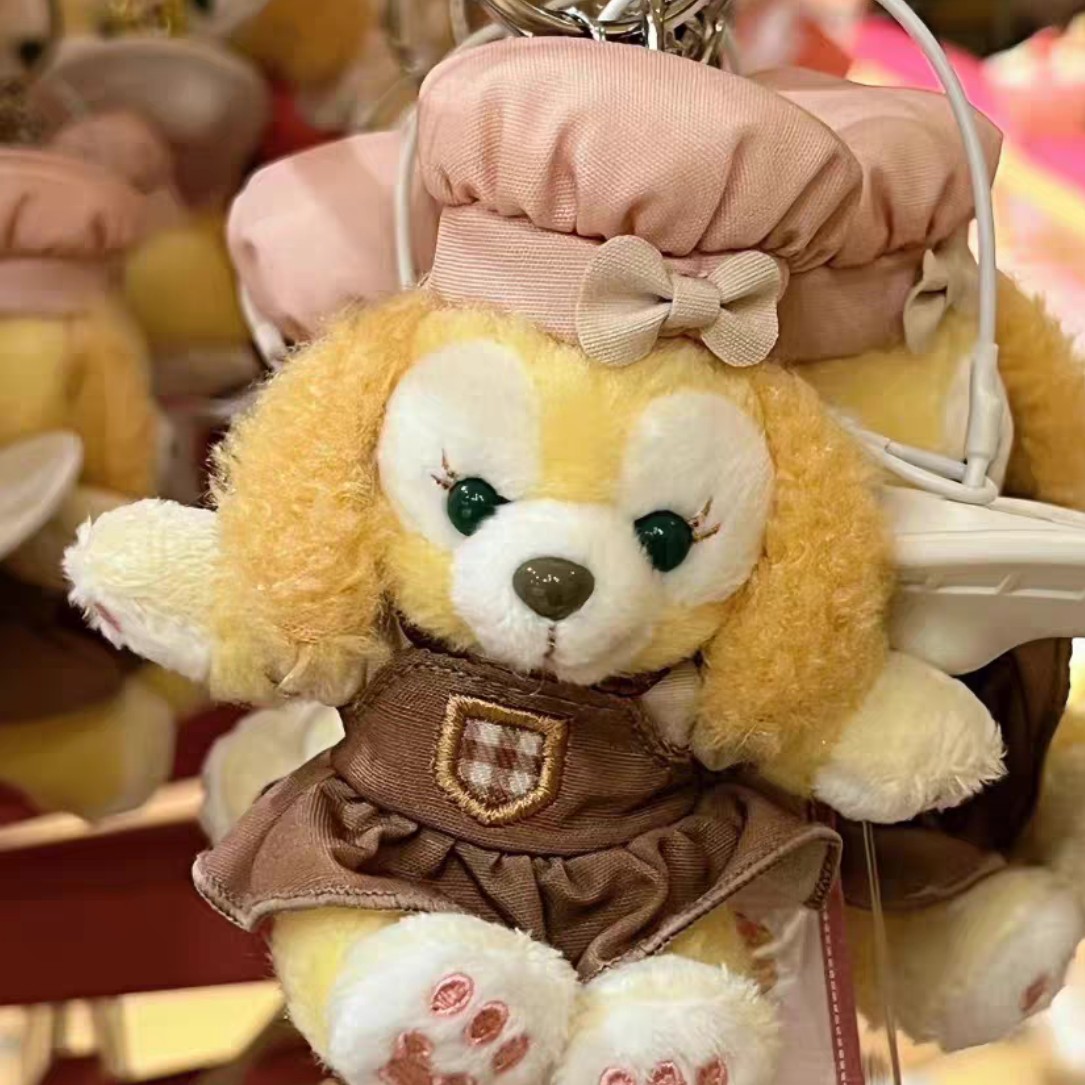 上迪乐园正品 厨房可琦安饼饼毛绒挂件