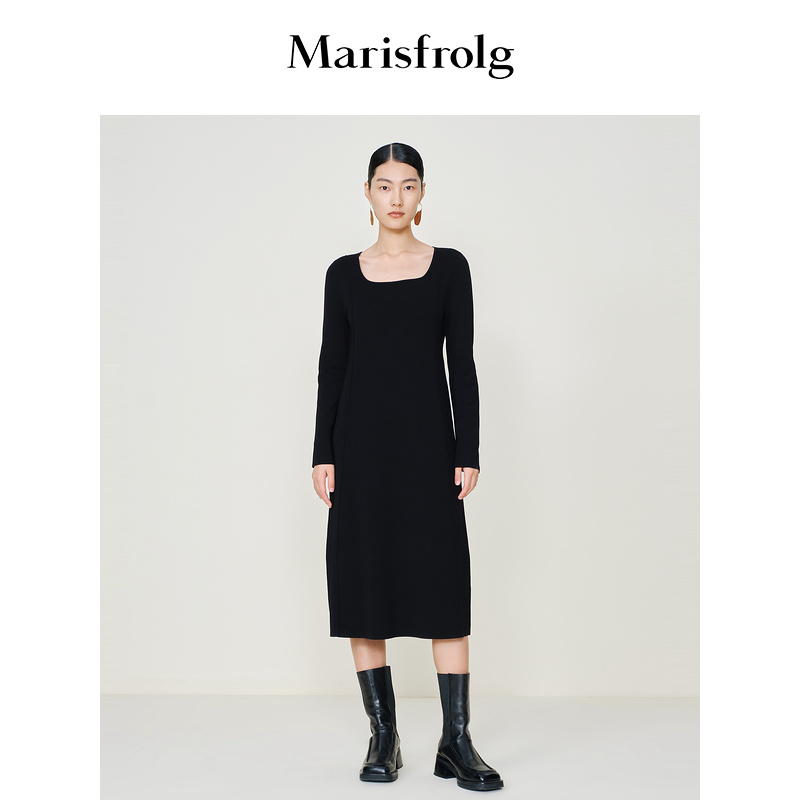 Marisfrolg/玛丝菲尔连衣裙A1BW3855M