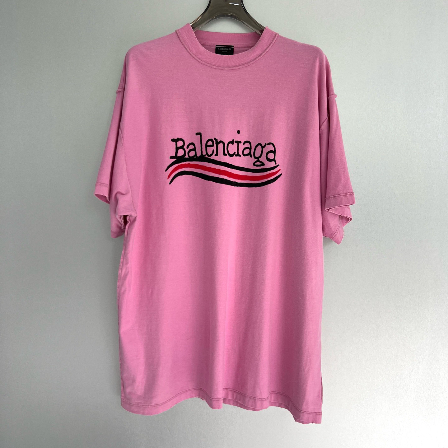 未使用 Balenciaga/巴黎世家 反转做旧可乐短袖/2码（北京）
