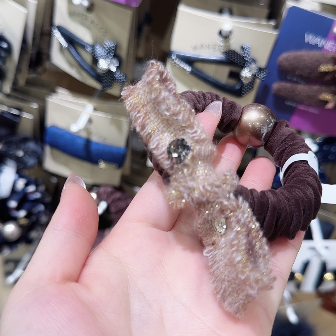 皮质铁合金小香发圈