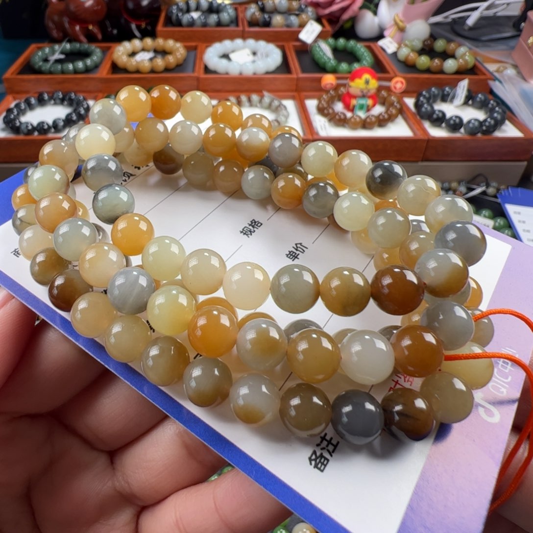 和田玉手链未镶嵌