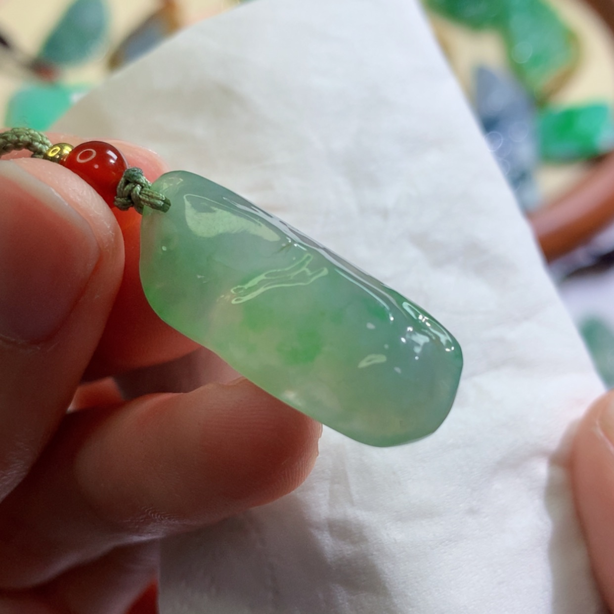 【闪购商品】翡翠吊坠(不含链)未镶嵌 4839