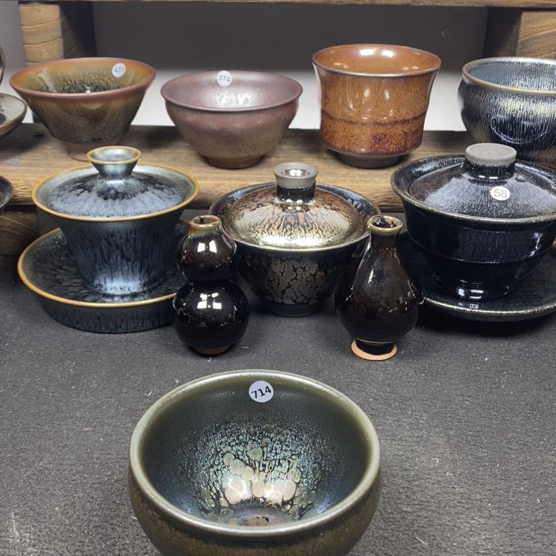 茶盏714七彩滴茶盏主人杯