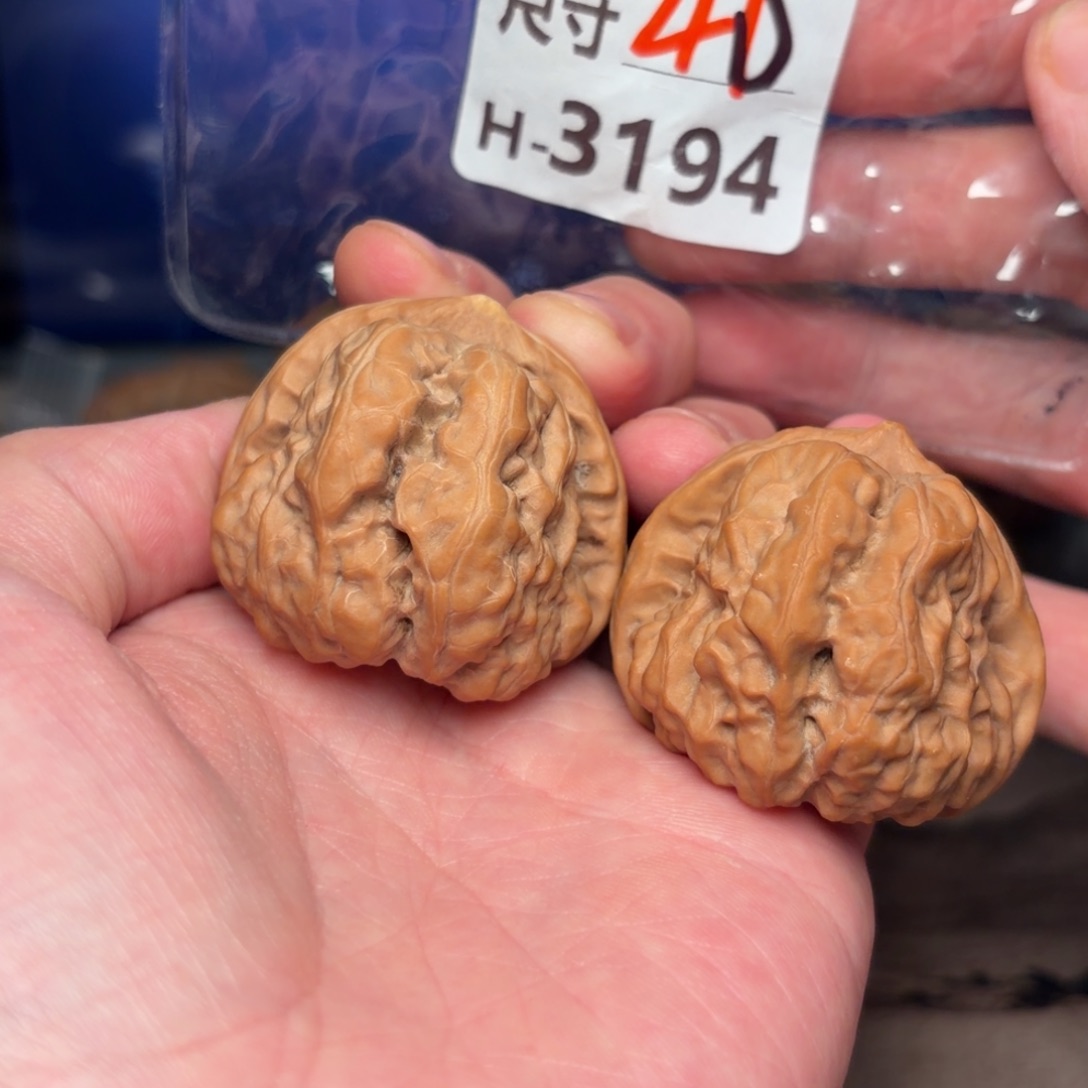文玩核桃把件40蛤蟆头3194号